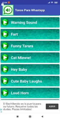 Ringtones For Whatsapp android App screenshot 3